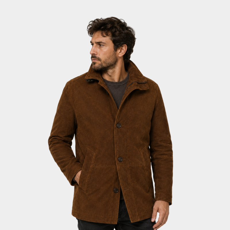 Sheriff Brown Suede Jacket