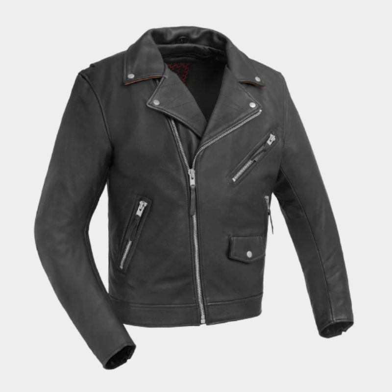 Arnold Men's Motorcycle Leather Jacket