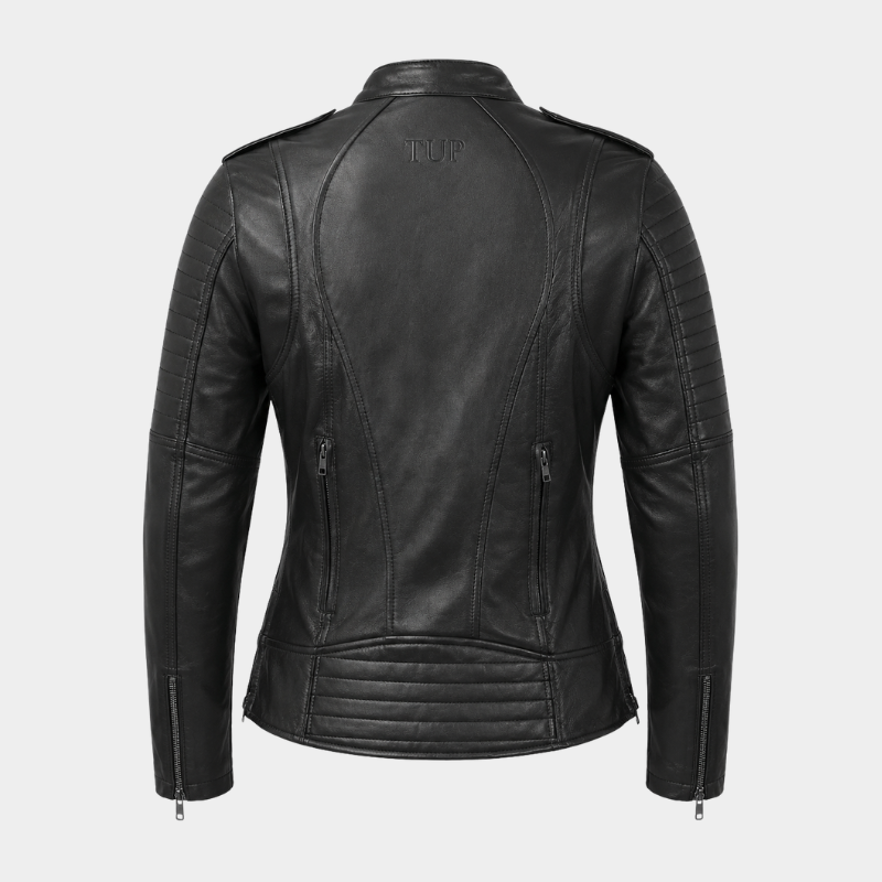 Biker - Women's Motorcycle Leather Jacke