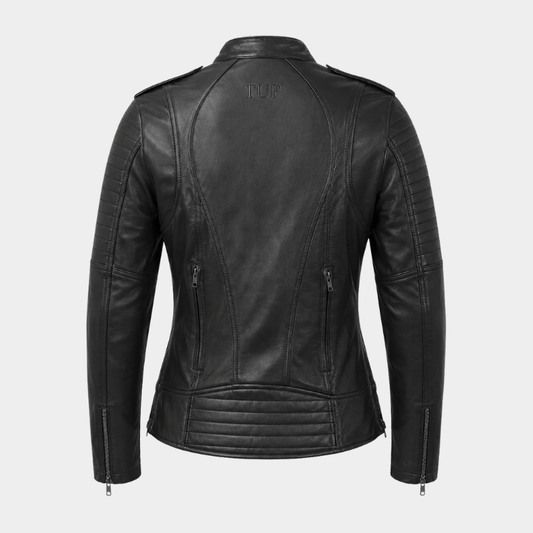 Biker - Women's Motorcycle Leather Jacke