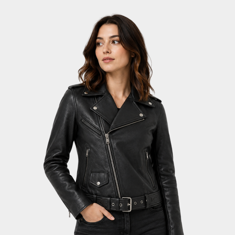 Bikerlicious - Women's Motorcycle Leather Jacket