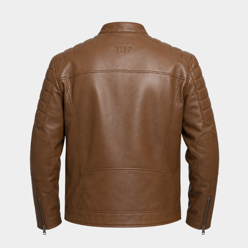 Dustin Men's Vegan Faux Leather Jacket