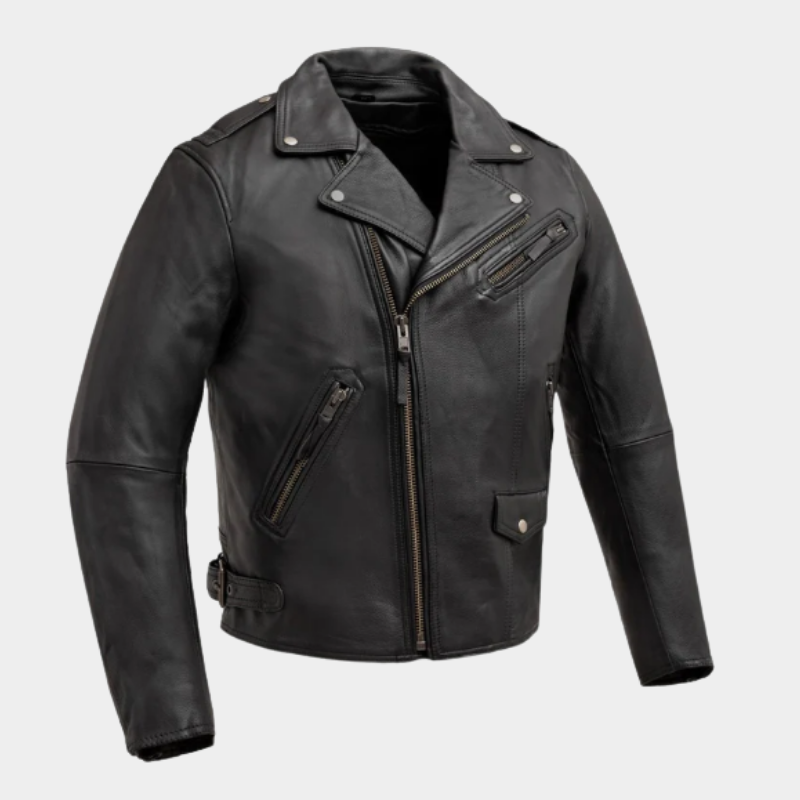 Enforcer Men's Motorcycle Leather Jacket