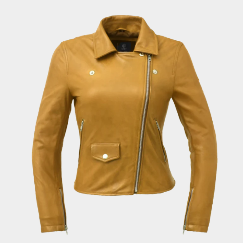 Lennox Moto Style Leather Jacket