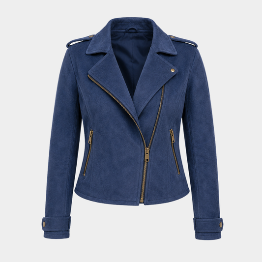 Megan Women's Vegan Faux Leather Jacket