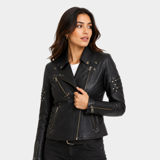 Rogue Ember Leather Jacket